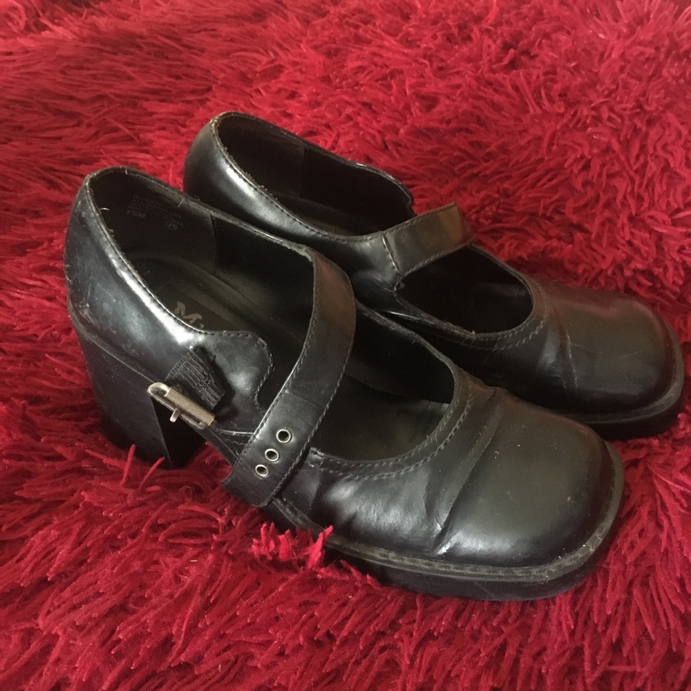Black Mary Janes